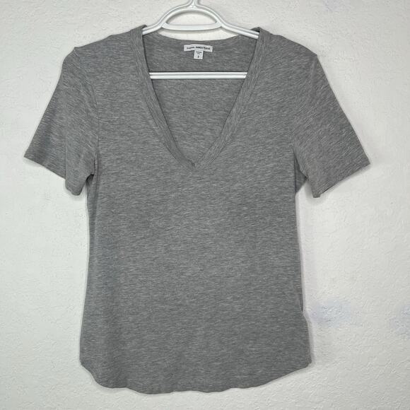 Standard James Perse Gray Tee Size 3/L, Made in USA, Classic, Casual, School - Picture 1 of 7